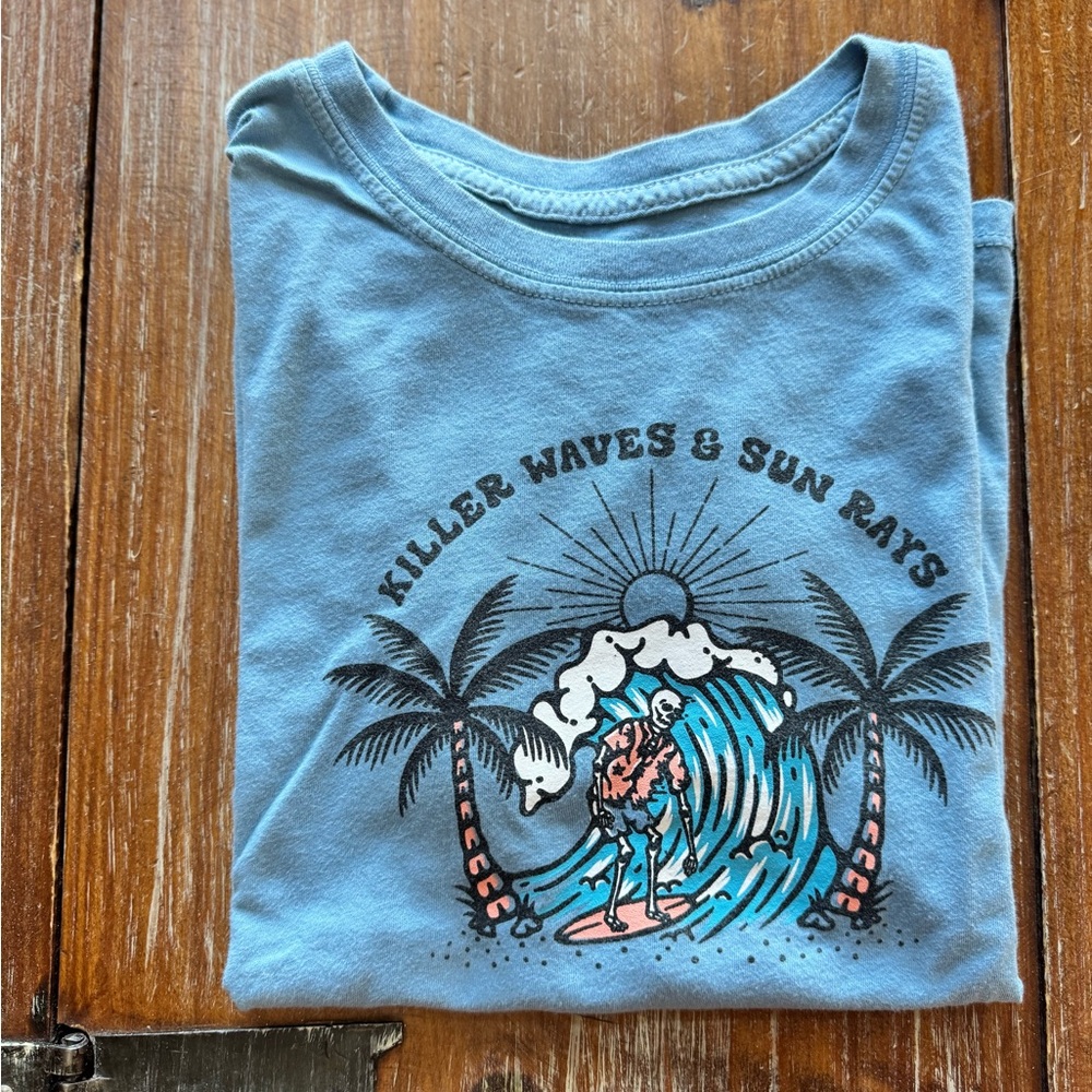 Blue Graphic T-Shirt
